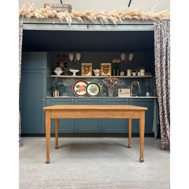 Antique Oak Table, 1890s For Sale - Image 10 of 13