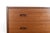 Brown Mid 20th Century Three Drawer Vodder Style Chest in Teak With Finished Back For Sale - Image 8 of 8