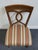 Brown High End Vintage Solid Cherry Italian Neoclassical Revival Dining Side Chair For Sale - Image 8 of 9