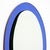 1970s Italian Vintage Blue Glass Mirror For Sale - Image 5 of 9