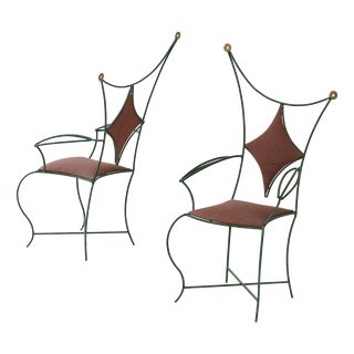 Armchairs from Marco De Gueltzl, 1990s, Set of 2 For Sale