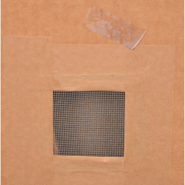 Mid 20th Century Signed Andre Vignoles Framed Landscape Farm Painting For Sale - Image 5 of 6