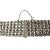 Metal Late 20th Century 18 Karat White Gold Diamond 5 Row Mesh Bracelet For Sale - Image 7 of 8