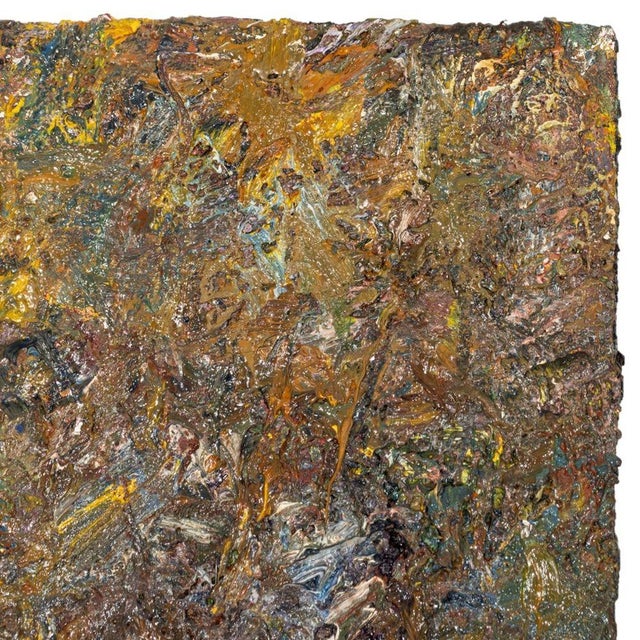 Andy Miller Abstract Composition Oil on Canvas For Sale - Image 4 of 6