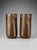 Vintage French Glazed Ceramic Model 244 Vases from Denbac, 1930s, Set of 2 For Sale - Image 9 of 9