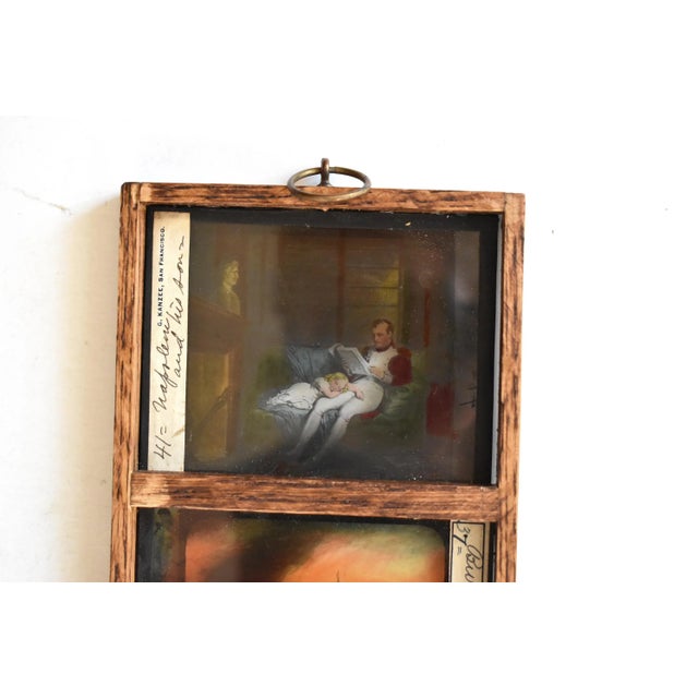 Brown Antique Napoleon Bonaparte Magic Lantern Slides For Sale - Image 8 of 13