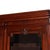 Brown Antique Renaissance Revival Walnut & Burl 2 Door Bookcase C1890 For Sale - Image 8 of 15