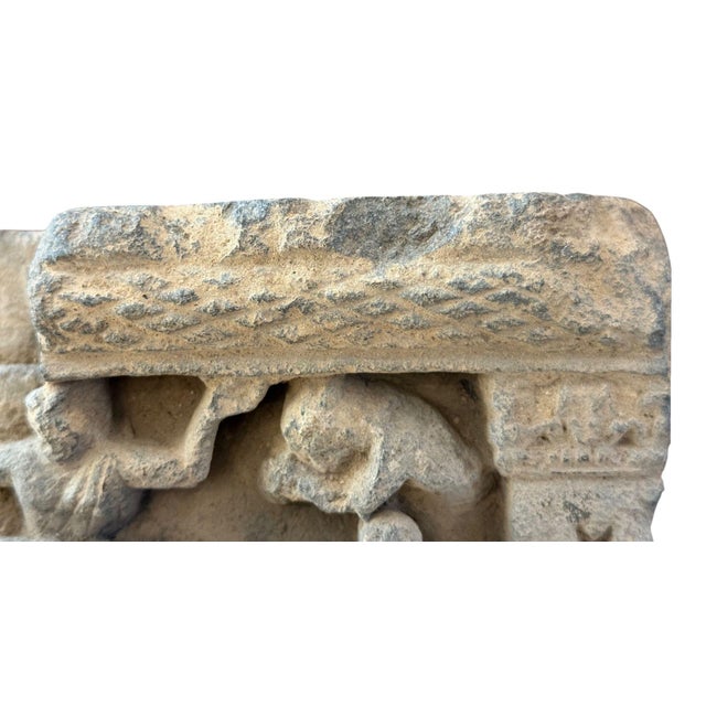Stone Ancient Gandharan Schist Parinirvana Relief, 2nd–4th Century Ad For Sale - Image 7 of 11