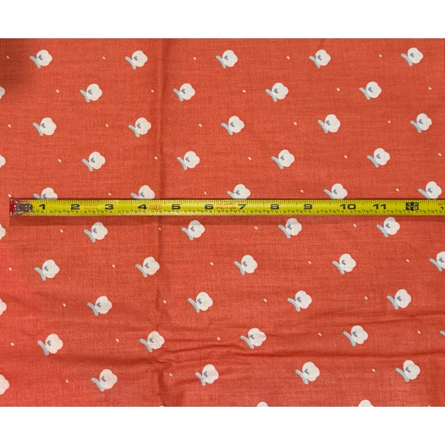 An authentic vintage piece of design history from the early 1980s. This beautiful, continuous 2.7-yard cut of vintage...