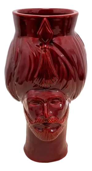 SELIM 5052 Red ETNA from Crita Ceramiche