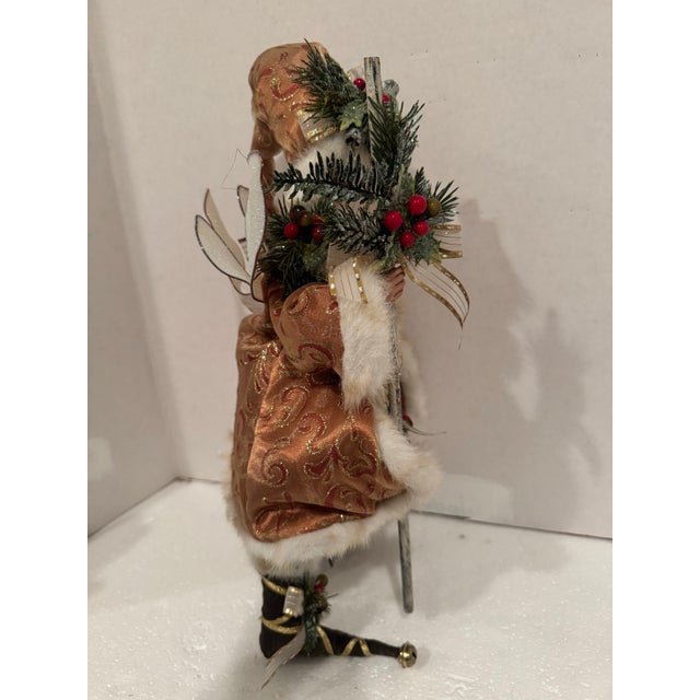 2000 - 2009 Vintage Mark Robert’s “Aspen Woods” Large Christmas Fairy For Sale - Image 5 of 10