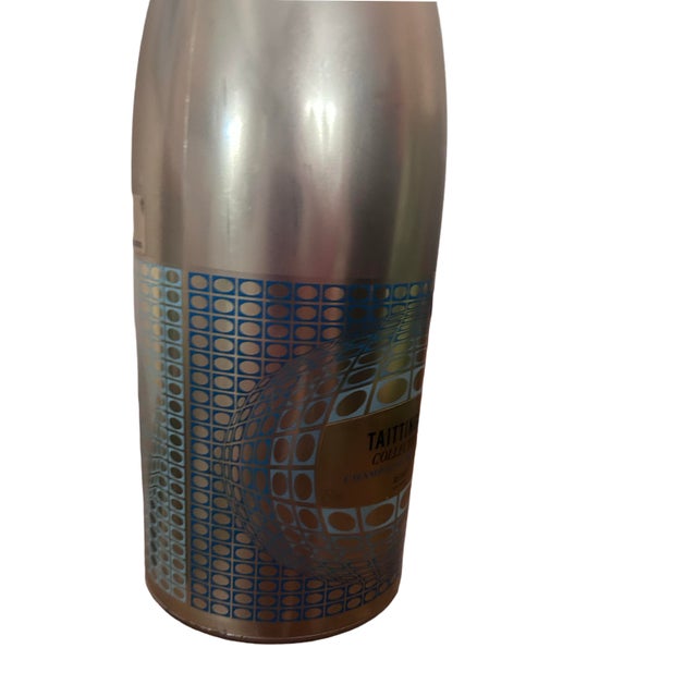Abstract Vintage 1978 Taittinger Brut Champagne From the Artist Series Featuring Victor Vasserly For Sale - Image 3 of 7