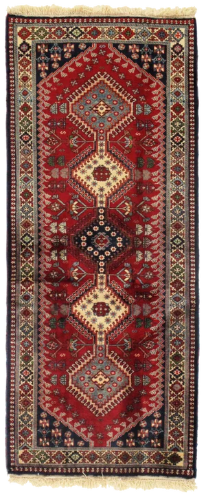 Pasargad N Y Fine Persian Yalameh Rug - 2'8" X 6'3"