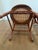 Pair of Late Victorian Early Edwardian Cane Seat Chairs With Carved Tulip Motif For Sale - Image 14 of 17