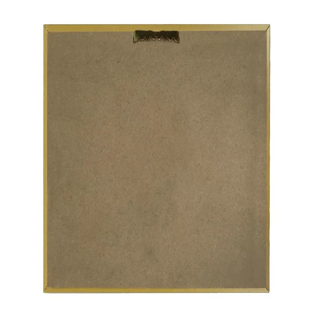 Boy and Rabbit by Raeburn Print on Canvas in Antiqued Gold Frame- 11-1/2" X 13-1/2" For Sale - Image 4 of 5