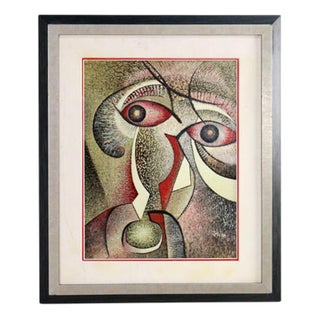 Sam Colpa, 1980s, Paper, Framed For Sale