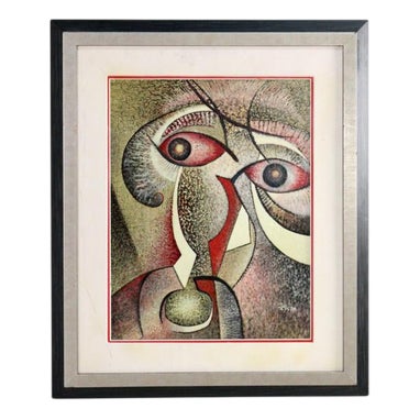 Sam Colpa, 1980s, Paper, Framed For Sale