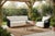 2020s Alpine Teak Wood Outdoor Sofa With Black Rope Design For Sale - Image 5 of 14