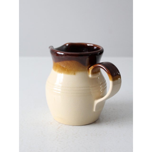 Antique Stoneware Pitcher For Sale - Image 4 of 10
