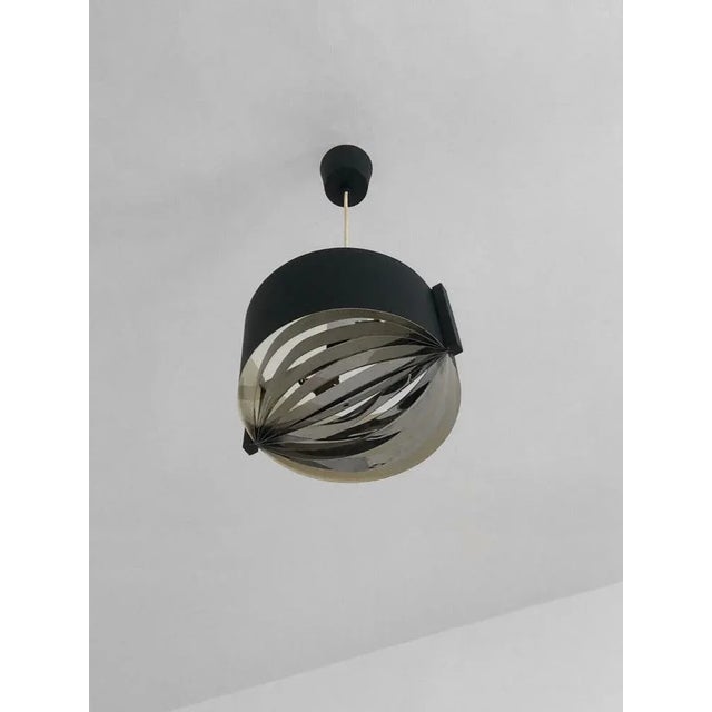 Space Age Kinetik Ceiling Lamp attributed to Parscot, France, 1970s For Sale - Image 12 of 12