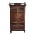 19th Century French Napoleon III Mahogany & Brass Mounted Library Bookcase With Original Glass For Sale
