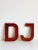 1950s Industrial Letter DJ Sign, 1952, Set of 2 For Sale - Image 5 of 10