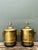 Chinoiserie Vintage Brass Medallion Ring Lamps - A Pair For Sale - Image 3 of 12