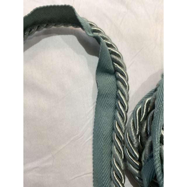 Boho Chic Samuel & Sons Sage Green Trim- 3 Yards 29 Inches For Sale - Image 3 of 3