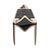 Metal "Passione" Bench With Bronze and Exclusive Woven Leather, Handcrafted For Sale - Image 7 of 8