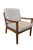 Senator Lounge Chair in Teak with Upholstered Cushions in Beige Wool Fabric by Ole Wanscher from Poul Jeppesens Møbelfabrik, 1960s For Sale - Image 12 of 13