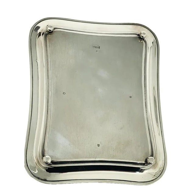 Dutch Silver Salver by George Reevers, 1856 For Sale - Image 4 of 9