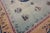 Textile 1920s Sky Blue Classical Pictorial Antique Chinese Peking Knotted Wool Rug For Sale - Image 7 of 12