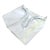 Vintage Sculptural Lucite Cocktail Napkin Holder With Curved Swing Arm For Sale