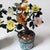 Pair of Vintage Gemstone & Cloisonné Enamel Bonsai Trees – Jade, Agate & Crystal Flowers For Sale - Image 9 of 9