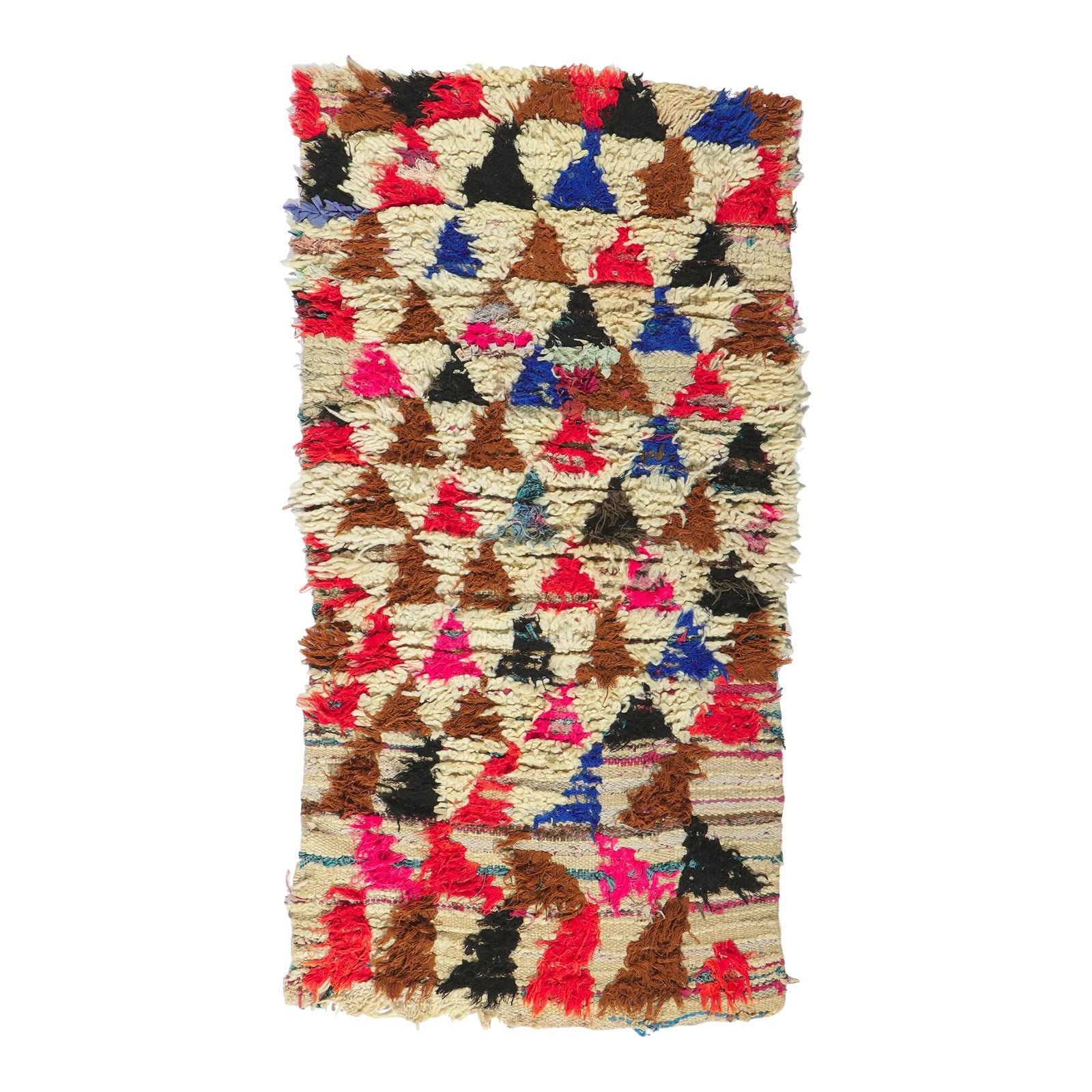 新品未使用Moroccan boucherouite rug ポシャルウィット