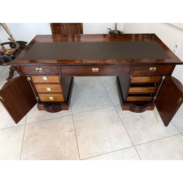 Art Nouveau Freestanding Desk, 1890s For Sale - Image 10 of 18