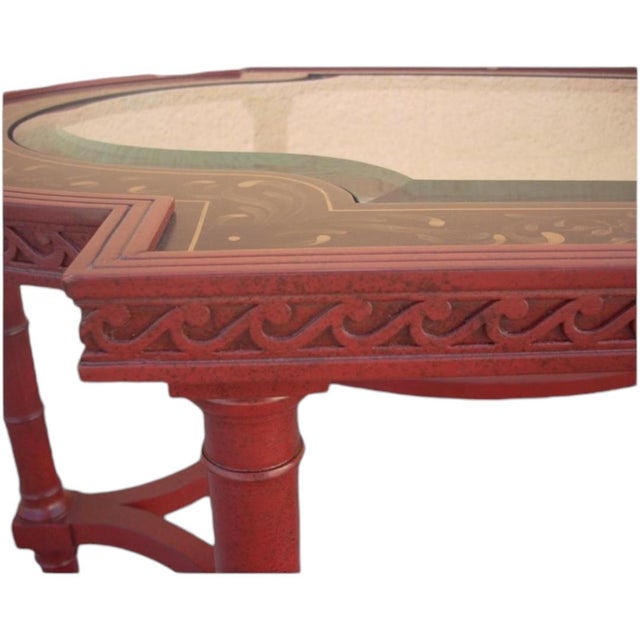 Traditional Vintage John Widdicomb Cocktail Table For Sale - Image 3 of 6