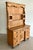 Wood Vintage Primitive Pine Hutch For Sale - Image 7 of 12