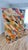 Moroccan Handmade Moroccan Boujaad Rug, Rainbow Diagonal Chevron, 9' X 6'4" For Sale - Image 3 of 16