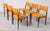 1960s Danish Restored Rosewood Dining Chairs with Upholstery, 1960s, Set of 6 For Sale - Image 5 of 9