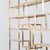 1960s Kim Moltzer Modernist Brass Etagere For Sale - Image 5 of 9