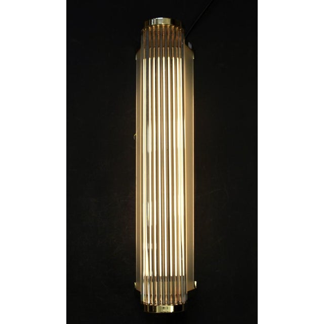 Long Cinema Wall Light by Henri Petitot for Atelier Henri Petitot, 1930s For Sale - Image 9 of 11