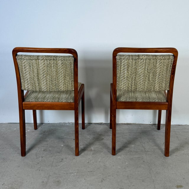 1960s Vintage Scandinavian-Style Dining Chairs, 1960s, Set of 2 For Sale - Image 5 of 11