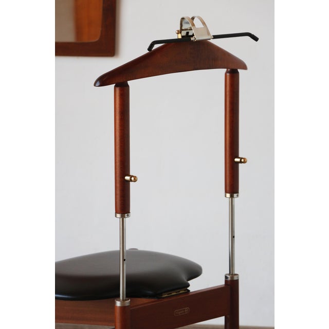 Vintage Italian Valet Stand Chair by Fratelli Reguitti, 1960s For Sale - Image 14 of 18