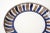 Dansk 1960s Mid-Century Decorative Dansk Brown & Blue Striped Ceramic Plate For Sale - Image 4 of 6