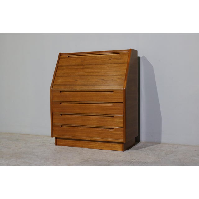 Danish Teak Secretaire from Torring, 1970s For Sale - Image 10 of 10