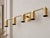 Handcrafted Brass 5-Light Vanity Sconce, Cylinder Bathroom Mirror & Wall Light For Sale - Image 6 of 8