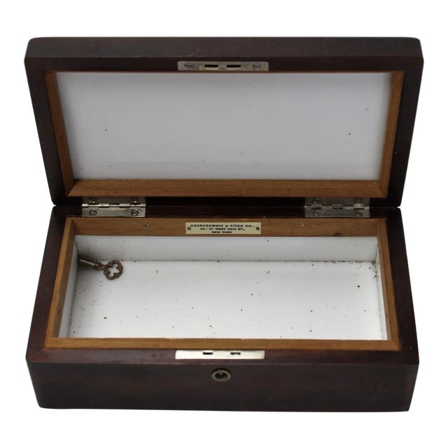 Abercrombie & Fitch C1915 Cigarette Humidor Box For Sale
