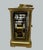 Late 19th Century Antique French Ormolu Gilt Bronze Brass Miniature Mantle Clock Jackson Paris 19c For Sale - Image 5 of 12