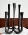 Mid-Century Modern Mid Century Danish Modern Candelabra by Jens Quistgaard in Cast Iron & Brass For Sale - Image 3 of 7